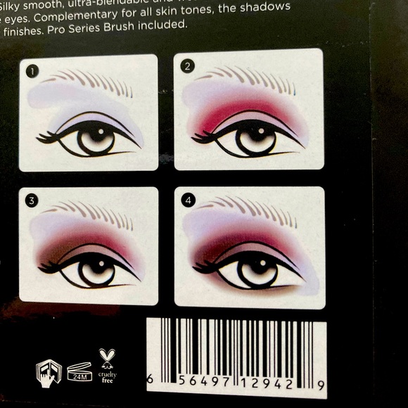 Profusion Sultry - 24 Color Eyeshadow Palette with Brush - Picture 3 of 3